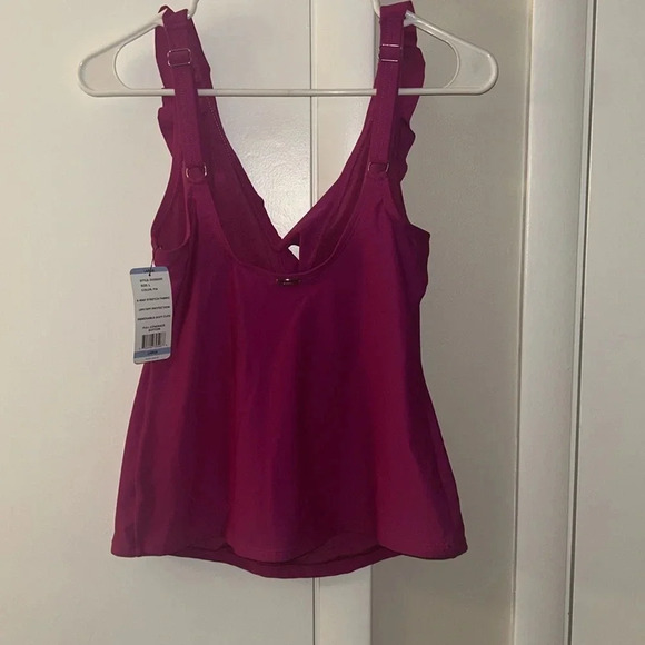 NWT DKNY swim suit top size large - Picture 7 of 8
